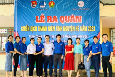 Lễ ra quân chiến dịch thanh niên tình nguyện hè năm 2023